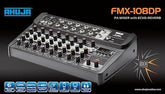 Ahuja FMX-108DP PA 8 Channel mixer - Taal Musicals